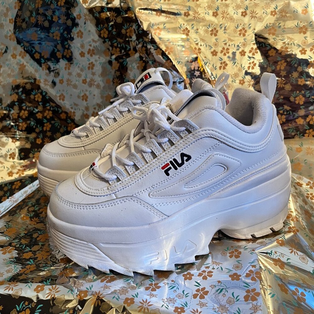 Women's Fila Disruptor 2 Wedge size 6.5
